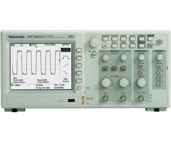 Tektronix TDS1012 2 Channel, 100 MHz, Digital Storage Oscillosco