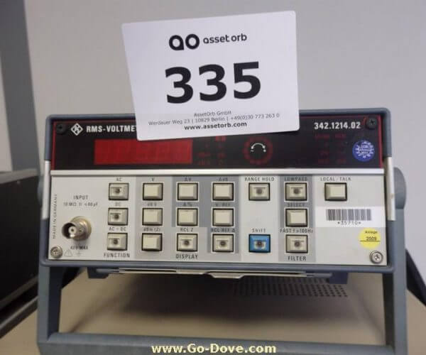 Rohde & Schwarz URE RMS Voltmeter