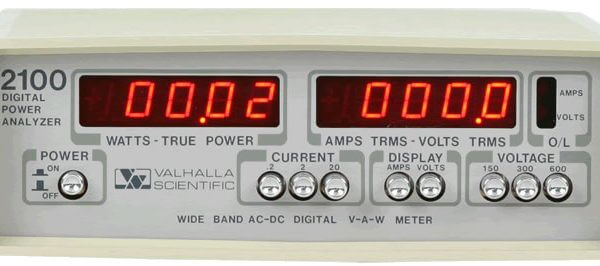 Valhalla Scientific 2101 Digital Power Analyzer