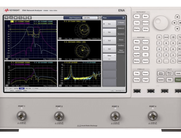Keysight (formerly Agilent T&M) E5080A-445-010-019-1E5-810-820 ENA Series Network Analyzer, 9 KHz To 4.5 GHz