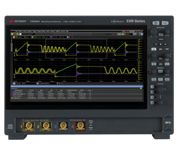 Keysight EXR204A Infiniium MXR-Series Oscilloscope: 2 GHz, 4 Channels