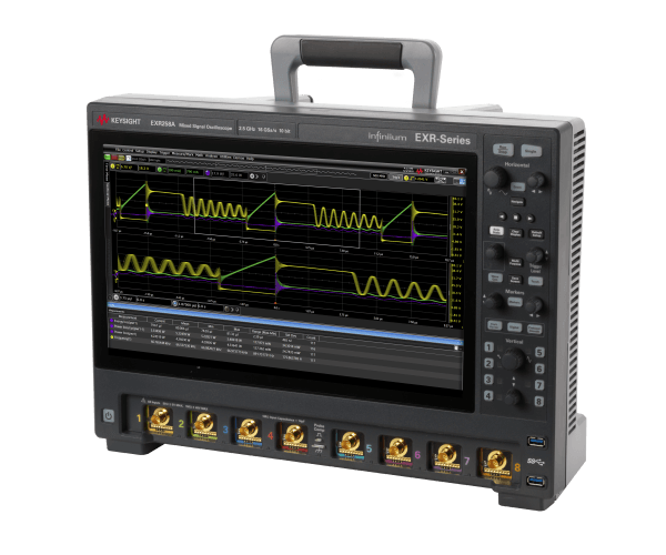 Keysight EXR258A Infiniium EXR-Series Oscilloscope: 2.5 GHz, 8 Channels