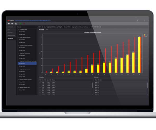 Keysight (formerly Agilent T&M) XA5001A Regulatory Test Software
